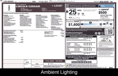 2021 Lincoln Corsair Standard