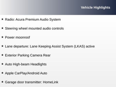 2020 Acura TLX 2.4L Base