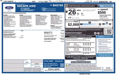 2025 Ford Escape Platinum