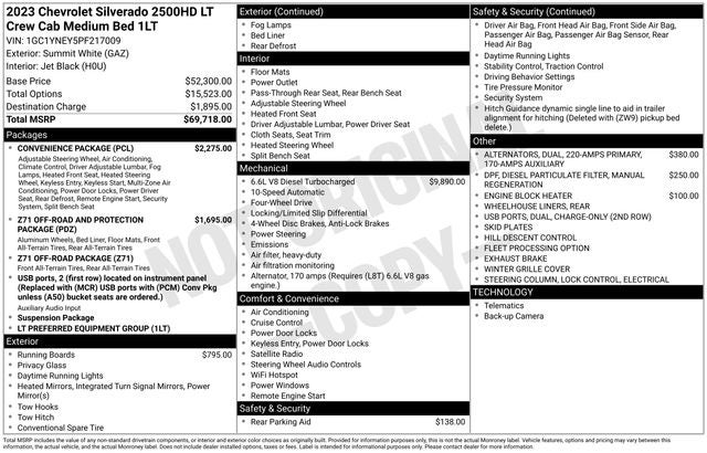 2023 Chevrolet Silverado 2500HD LT