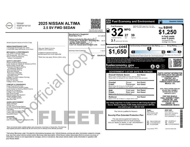 2025 Nissan Altima's photo
