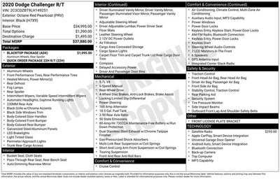 2020 Dodge Challenger R/T