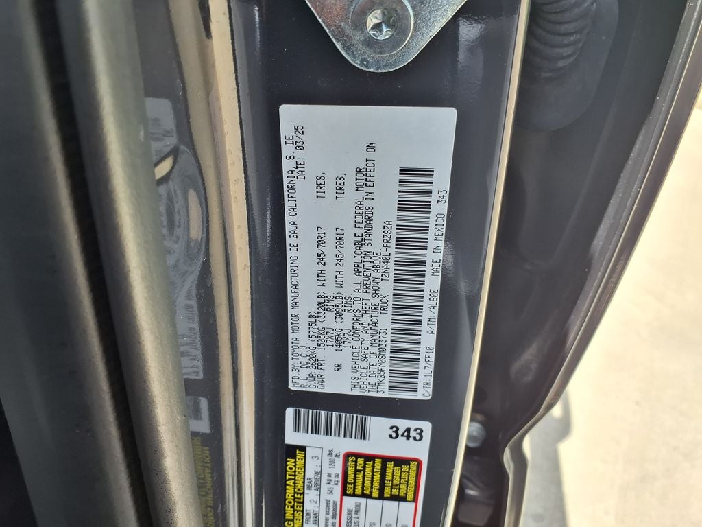 2025 Toyota Tacoma SR5