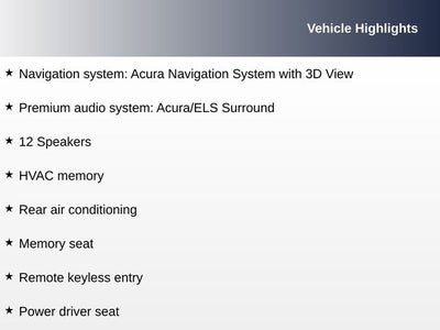 2023 Acura MDX Technology