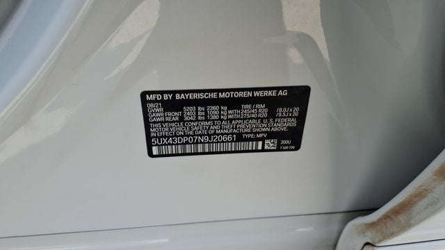 2022 BMW X3 sDrive30i