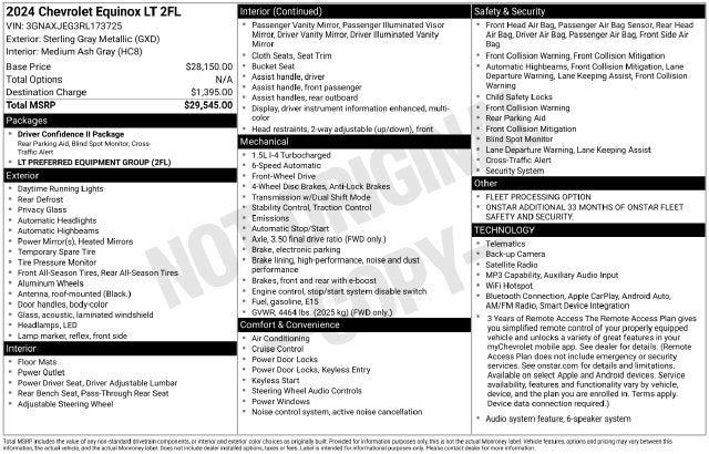 2024 Chevrolet Equinox LT