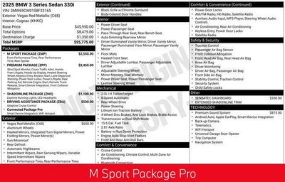 2025 BMW 3 Series 330i