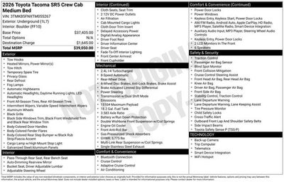 2026 Toyota Tacoma SR5