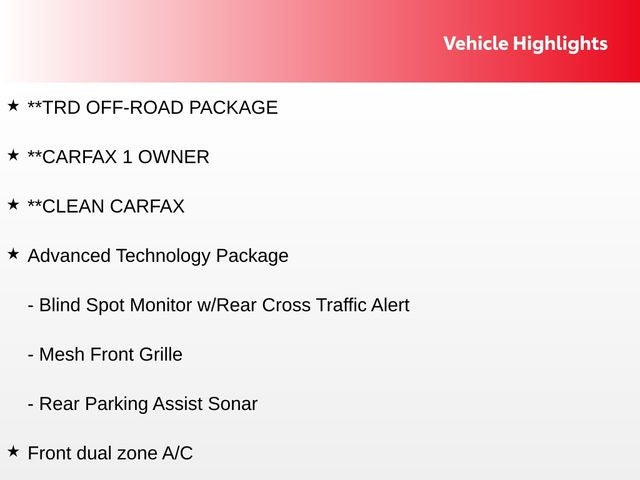 2023 Toyota Tacoma TRD Off-Road V6