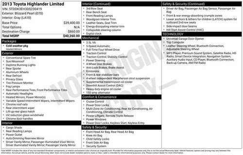 2013 Toyota Highlander Limited