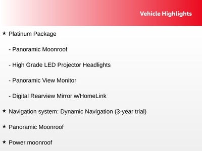 2021 Toyota Highlander Platinum
