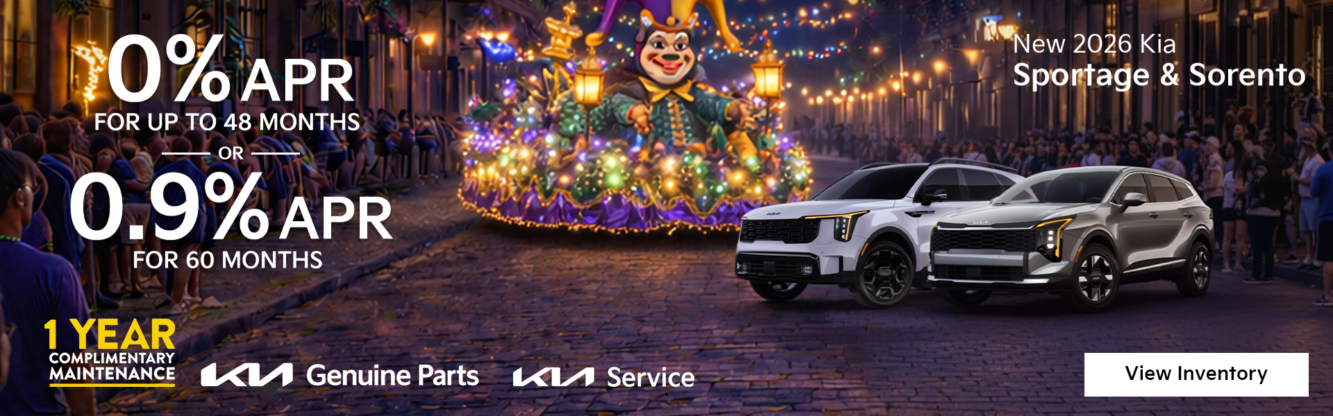 New 2026 Kia Sportage & Sorento