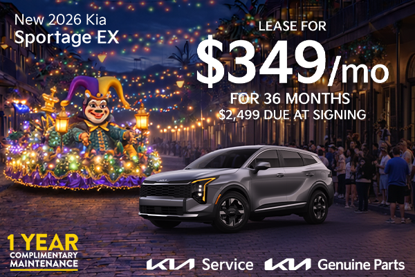 New 2026 Kia Sportage EX