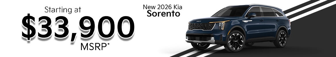 New 2026 Kia Sorento
