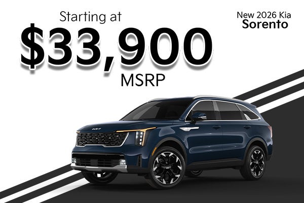 New 2026 Kia Sorento