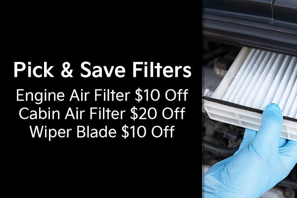 Pick & Save Filters