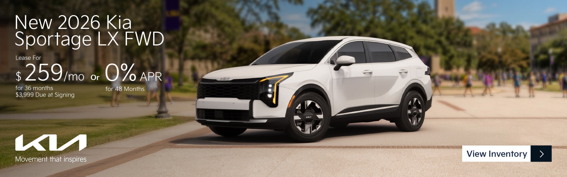 New 2026 Kia Sportage LX FWD