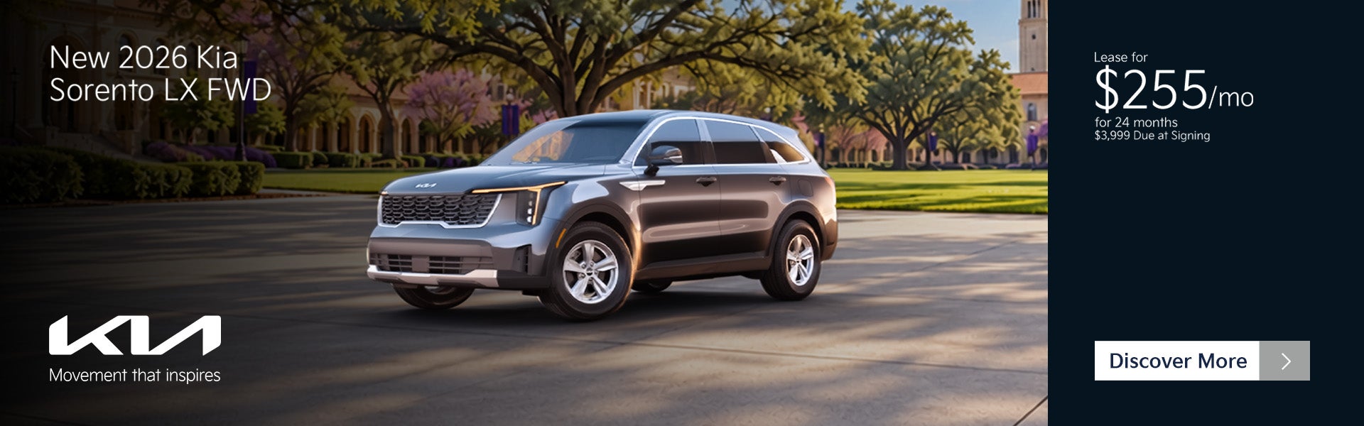 New 2026 Kia Sorento LX FWD