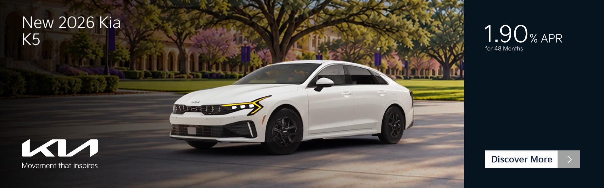 New 2026 Kia K5