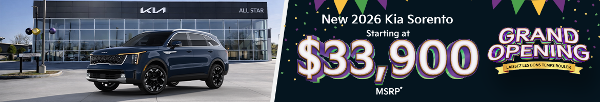 New 2026 Kia Sorento